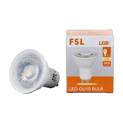Ljuskälla FSL GU10 LED dimbar 2700K 5,5W 360lm