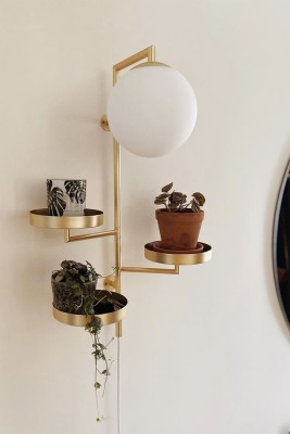 Astoria vägglampa borstad mässing#3