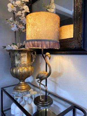 Flamingo bordlampa svartguld/guld#2