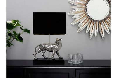 Zimba bordlampa silver/svart#2