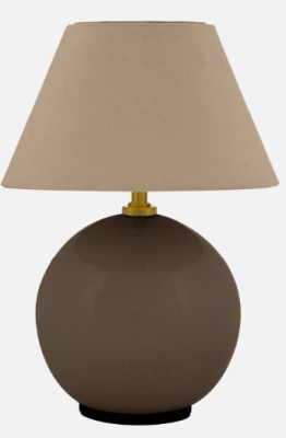 Portabel Iris 16 bordlampa mocha