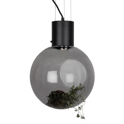 Hole XL pendel rök/mattsvart