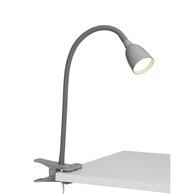 Nypa klämspot LED ljusgrå