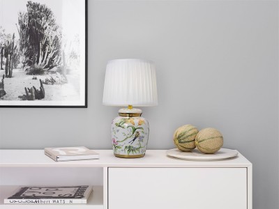 Klassisk bordlampa grön#2