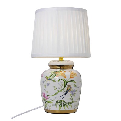 Klassisk bordlampa grön