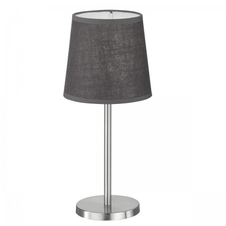 Eve bordlampa linneskärm grå