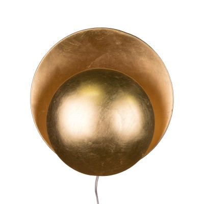 Orbit vägglampa mässing