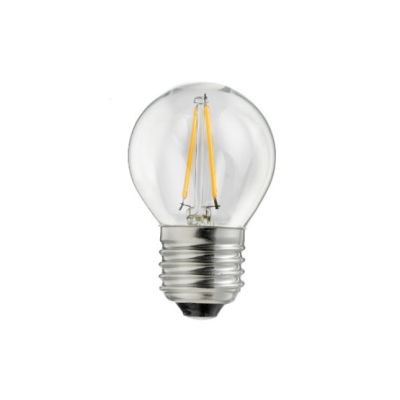 Ljuskälla E27 Classic Klot klar LED 2700K 4W 400lm