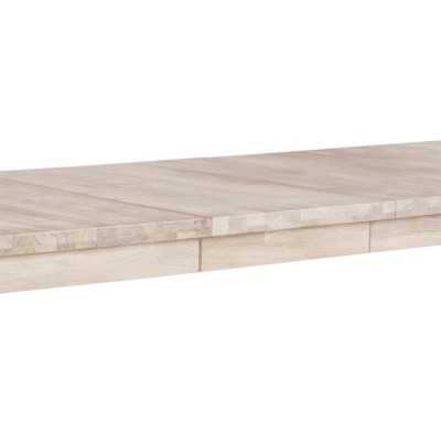 Balder iläggsskiva 50x100 cm vitoljad ek