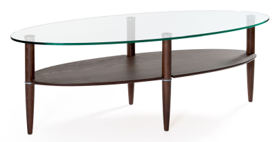 Glasgow soffbord 160 rökt ek