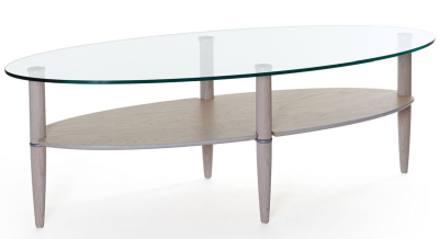 Glasgow soffbord 160 vitpigmenterad ek