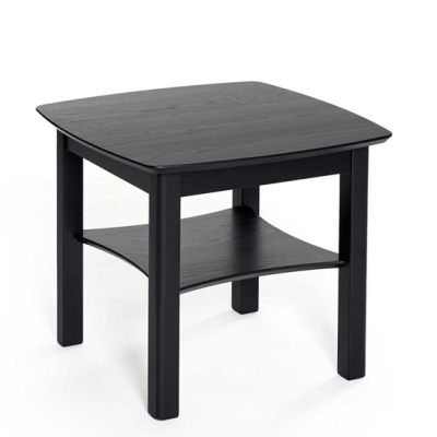 Marathon soffbord 70 svartbetsad ek