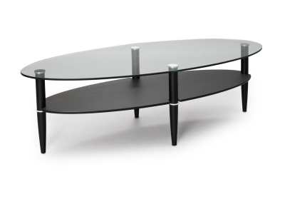 Glasgow soffbord 160 svartbetsad ek