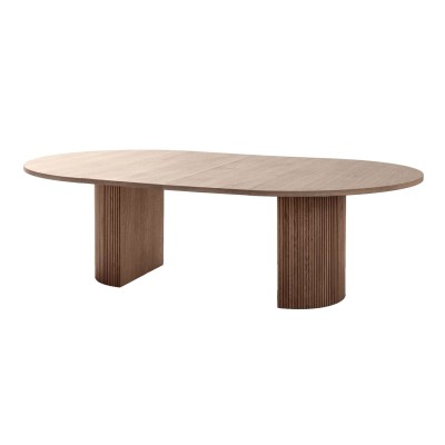 Linea matbord runt 140 cm oiled mocca LO36#2