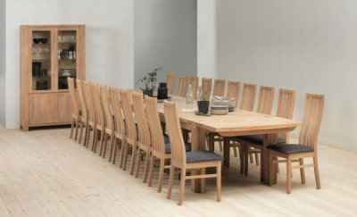 Balder matbord 200x100 cm oljad ek II-sort#2