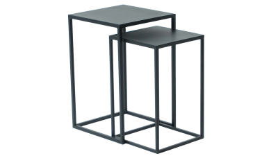 Main satsbord S/2 svart plåt 35x35 + 30x30 cm