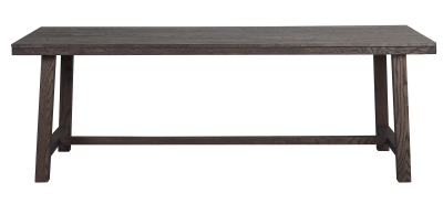 Brooklyn matbord 220x95 mörkbrun ek