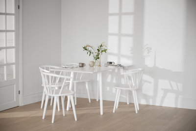 Lotta klaffbord 120+40x80 cm vit#4