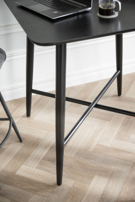 Lotta barbord svart askfanér#5