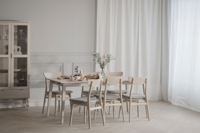 Filippa matbord 180x90 cm vitpigmenterad ek#4