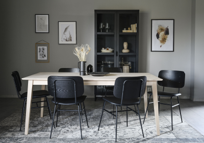 Filippa matbord 180x90 cm vitpigmenterad ek#7