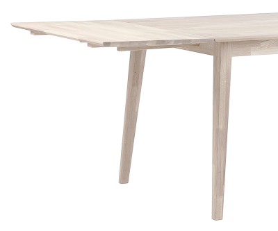 Filippa tilläggsskiva 50x90 cm vitpigmenterad ek