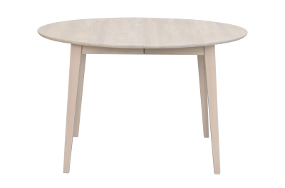 Filippa matbord runt 120 cm vitpigmenterad ek#1