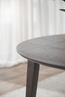 Filippa matbord runt 120 cm mörkbrun ek#5