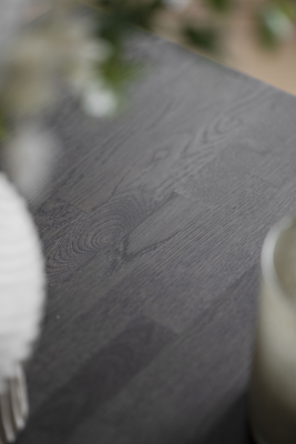 Filippa klaffbord 120+45x80 cm mörkbrun ek#3