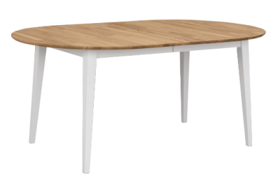 Filippa matbord ovalt 170/210 ek/vit#1