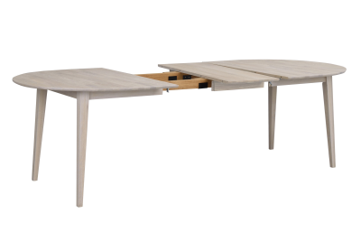 Filippa matbord ovalt 170/210 vitpigmenterad ek#3