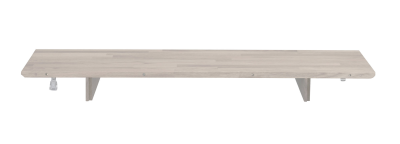 Filippa iläggsskiva 40x105 cm vitpigmenterad ek#2