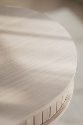 Haddington avlastningsbord 142 vitpigmenterad ek/svart#5