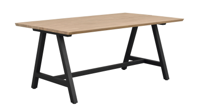 Carradale matbord 170 ek/A-ben svart metall#2