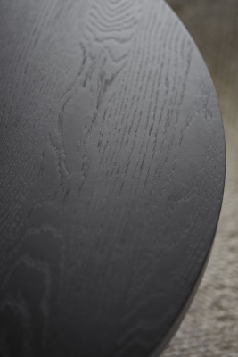 Boxford soffbord runt Ø110 svart ek#3