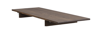 Tyler iläggsskiva 45x120 cm brun ek