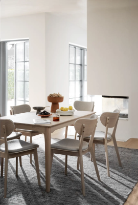 Markham matbord 140 vitpigmenterad ek#2