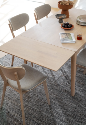 Markham matbord 140 vitpigmenterad ek#4