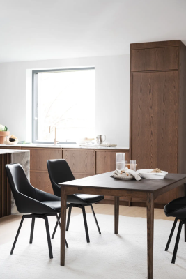 Markham matbord 140 brun ek#2