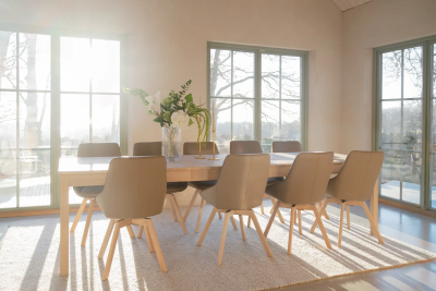 Gardner matbord 200 vitpigmenterad ek#6