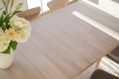 Gardner iläggsskiva 50 vitpigmenterad ek#2