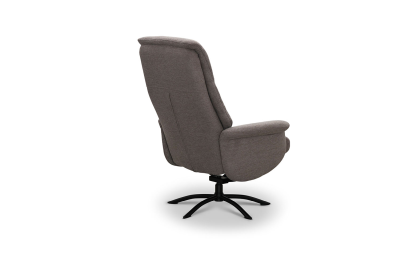 Basel snurrfåtölj med pall Loft stone 3 beige#4