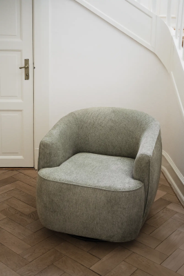 Dermot fåtölj tyg Max grön snurr+gung#2