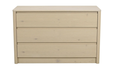 Melstone byrå 3L 110 H70 vitpigmenterad ek#1