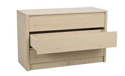 Melstone byrå 3L 110 H70 vitpigmenterad ek#8