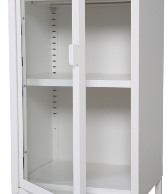 Misha smalt skåp vit metall#3