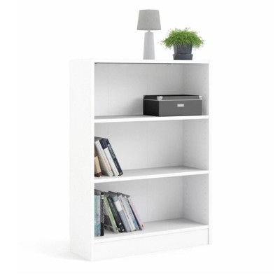 Basic hylla 80 cm låg vit 71776#2