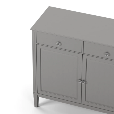 Stockholm 2.0 skänk/underskåp 99x45x89cm penselmålad grå#3