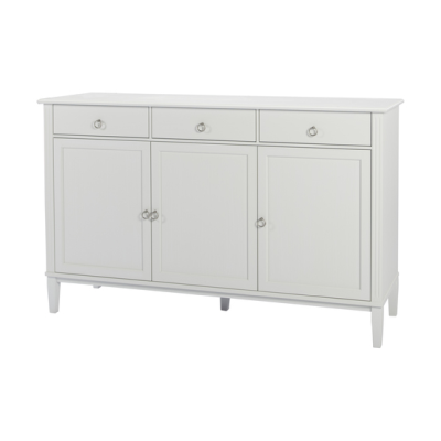 Stockholm 2.0 skänk/underskåp 142x45x89 cm penselmålad vit