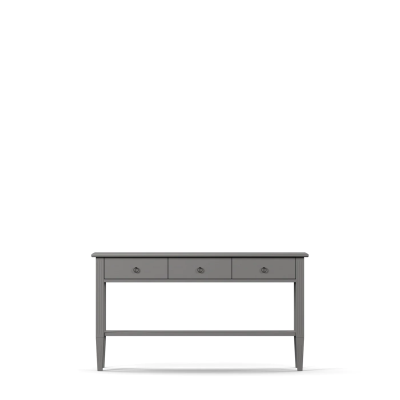 Stockholm avlastningsbord 133x36x72 cm penselmålad grå